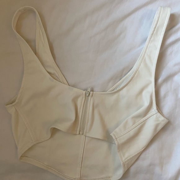 🤍stunning white corset style top🤍 - Picture 3 of 3